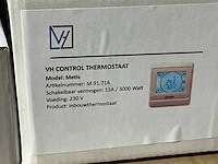 Vh control metis inbouw thermostaat (12x) - afbeelding 3 van  3