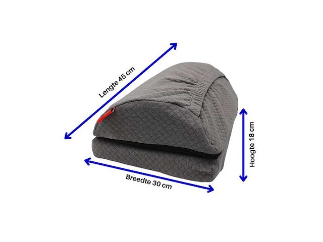 Vh ergonomisch - voetensteun verwarmd grijs - infrared heating systems (10x) - afbeelding 3 van  4