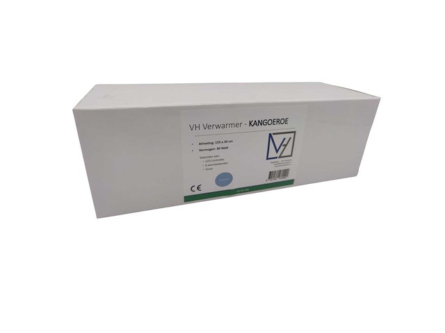 Vh kangoeroe - warmtedeken buikgordel large - infrared heating systems (32x) - afbeelding 7 van  8