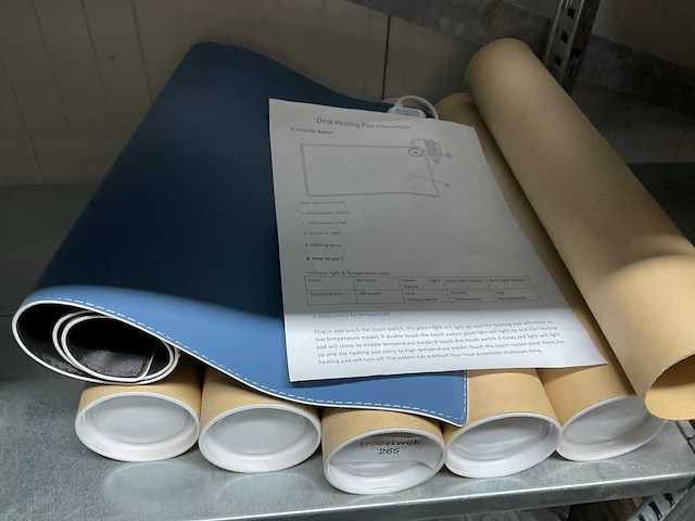 Vh verwarmde bureau legger (6x) - afbeelding 1 van  4