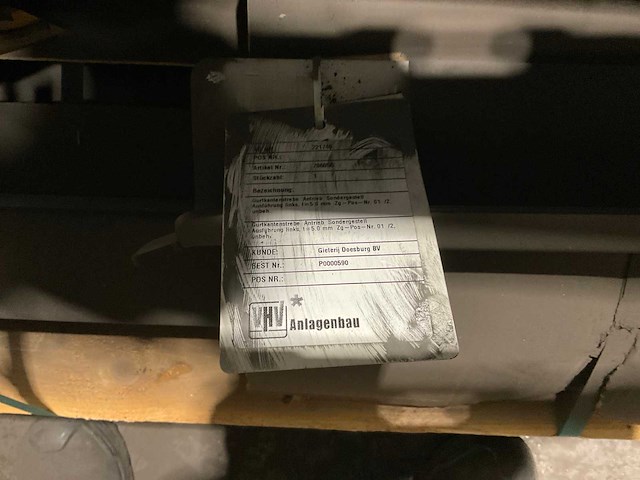 Vhv anlagebau transportband onderdeel - afbeelding 3 van  11