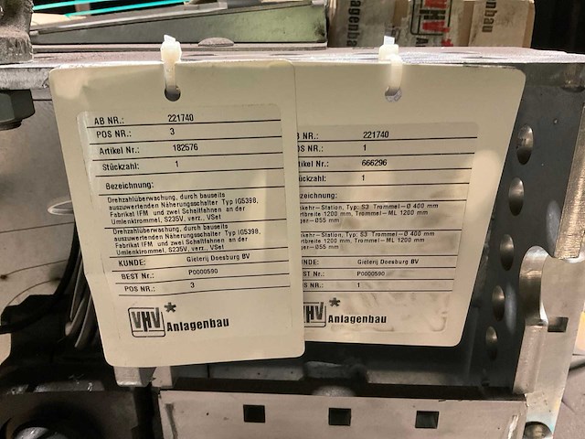 Vhv anlagebau transportband onderdeel - afbeelding 11 van  11