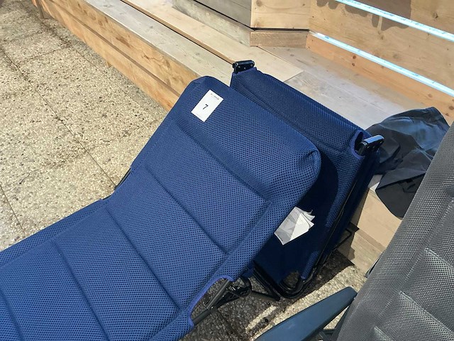 Viamondo azul grande ligbed (2x) - afbeelding 5 van  6