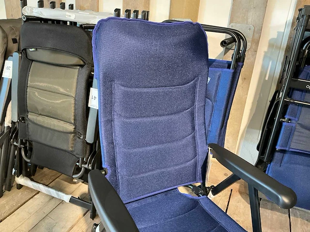 Viamondo azul piccolo kampeerstoel met voetenbank (4x) - afbeelding 8 van  10