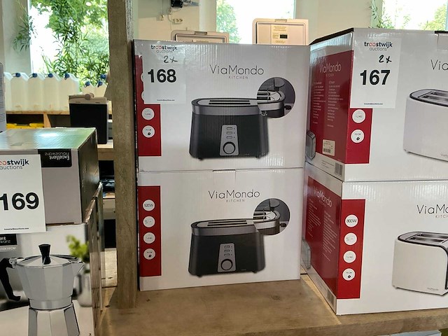 Viamondo broodrooster (2x) - afbeelding 3 van  3