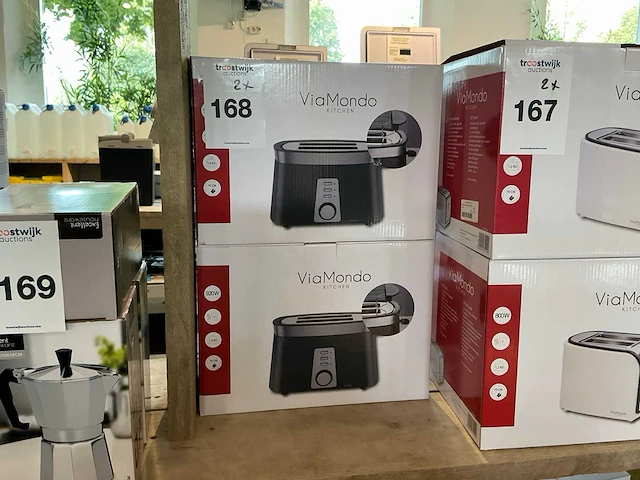 Viamondo broodrooster (2x) - afbeelding 3 van  3