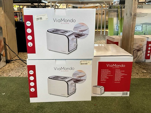 Viamondo broodrooster (5x) - afbeelding 2 van  4