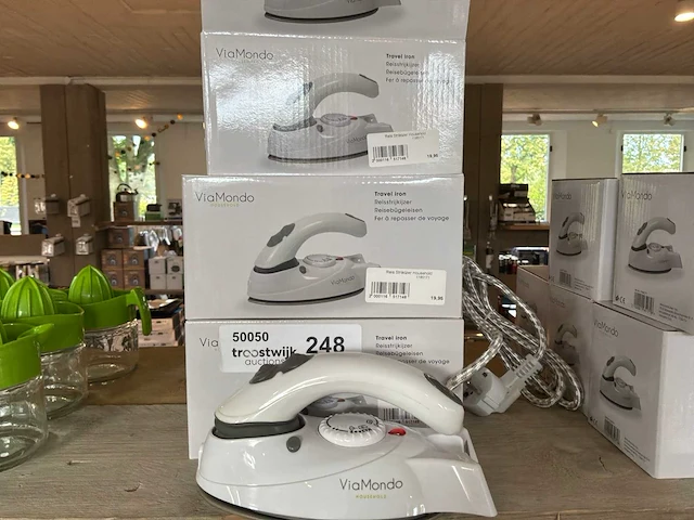 Viamondo reisstrijkijzer (5x) - afbeelding 4 van  4