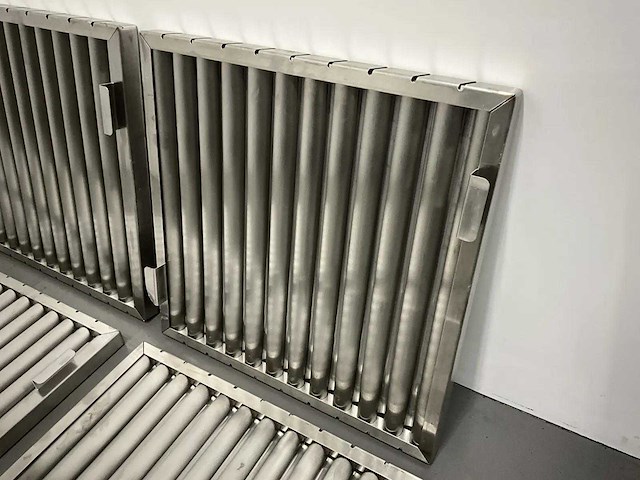 Vianen - rvs lamellenfilter afzuigkap (4x) - afbeelding 2 van  4