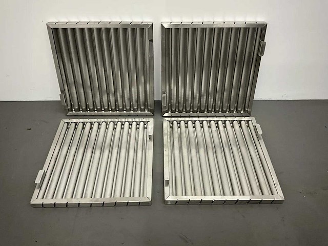 Vianen - rvs lamellenfilter afzuigkap (4x) - afbeelding 5 van  5