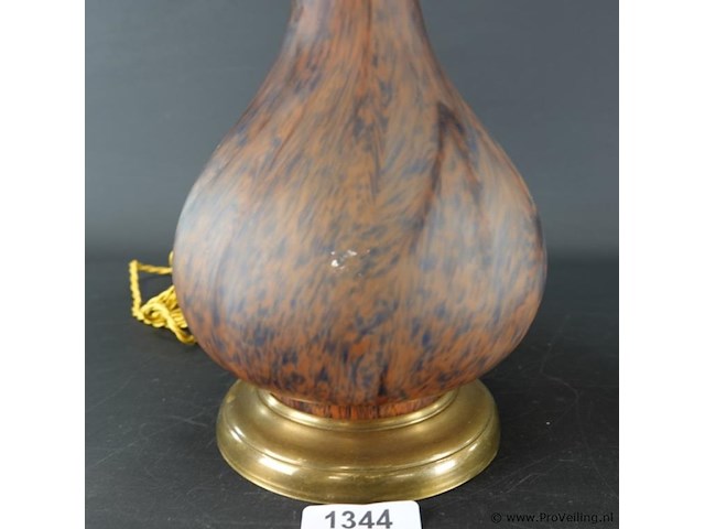 Vianne glaspastalamp voor suberville - afbeelding 5 van  5