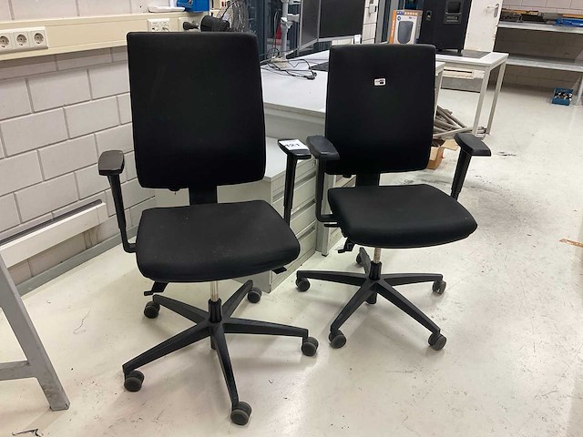 Viasit bureaustoel (2x) - afbeelding 1 van  4