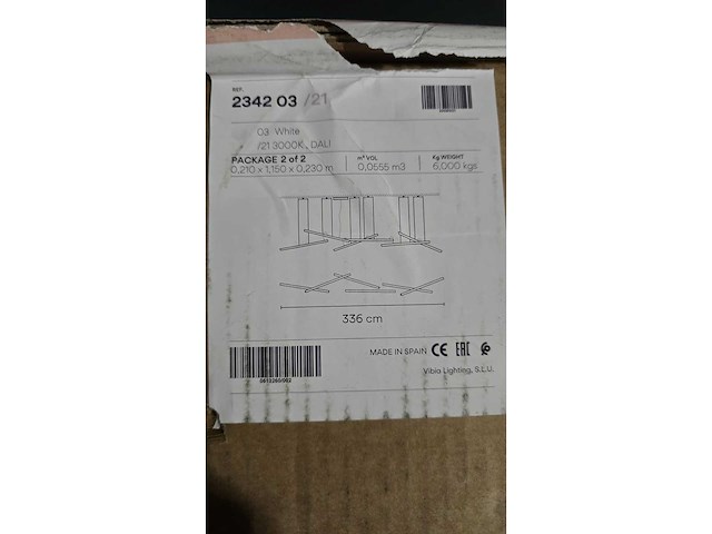 Vibia - halo lineal hanglamp - - afbeelding 2 van  11