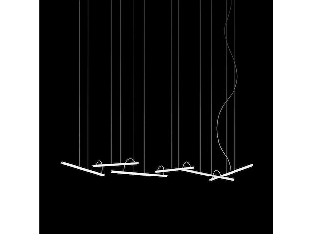 Vibia - halo lineal hanglamp - - afbeelding 1 van  11
