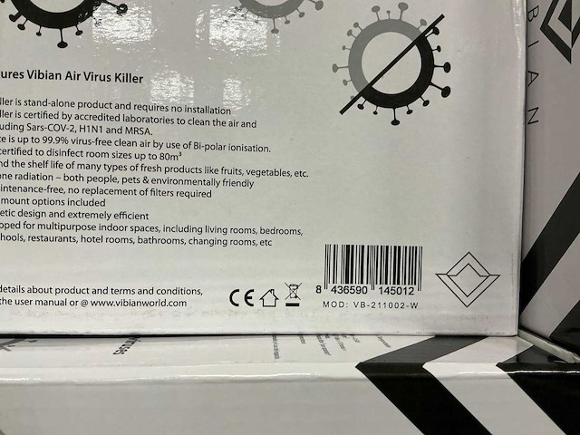 Vibian air virus killer (10x) - afbeelding 3 van  4