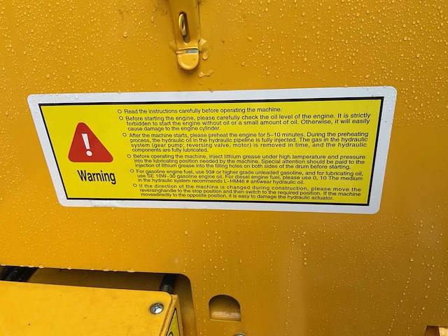 Vibratory road roller wals sl850 - afbeelding 1 van  8