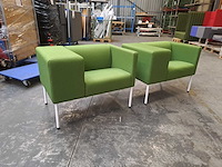 Viccarbe brix fauteuil (2x) - afbeelding 1 van  3