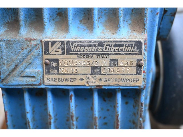 Vicenzi & gibertini vfm3.65/2 a beregeningspomp - afbeelding 8 van  8