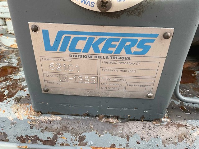Vickers im-1385 hydraulisch aggregaat - afbeelding 8 van  9