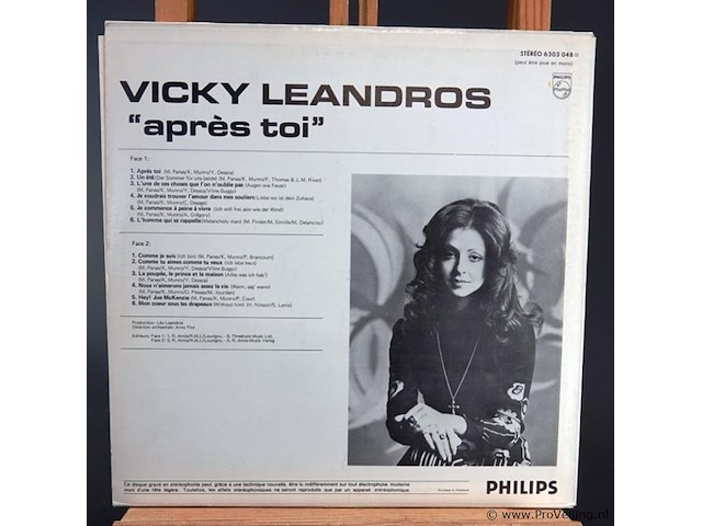 Vicky leandros - afbeelding 2 van  5