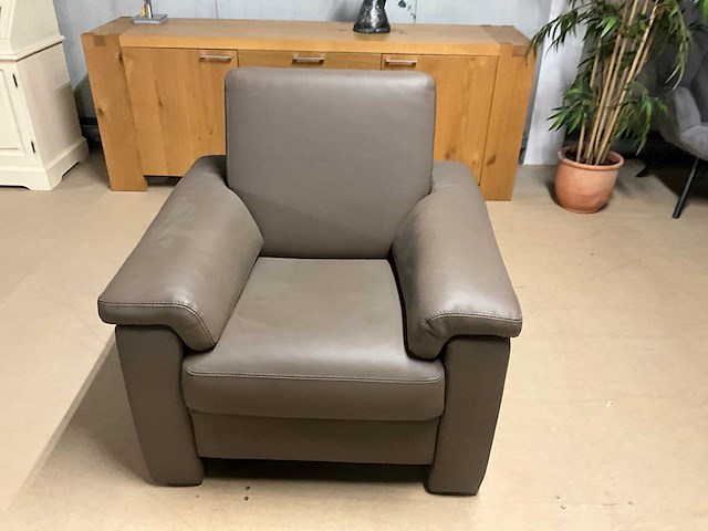 Vicky lederen fauteuil - afbeelding 2 van  14