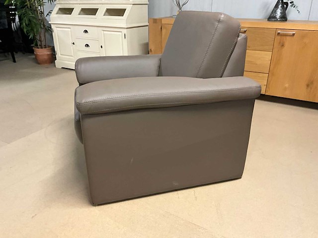 Vicky lederen fauteuil - afbeelding 3 van  14