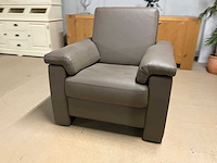 Vicky lederen fauteuil - afbeelding 10 van  14