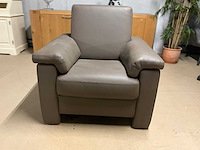 Vicky lederen fauteuil - afbeelding 11 van  14