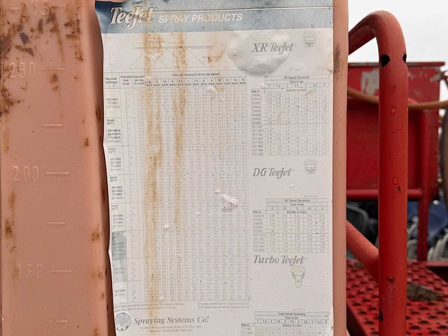 Vicon - 1992 - ls 2201 - veldspuit - afbeelding 6 van  13