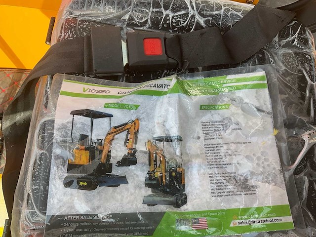 Vicsec - vc15d geel - minigraafmachine - afbeelding 20 van  24