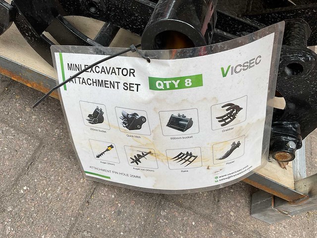 Vicsec qty8 graafbakken set - afbeelding 4 van  12