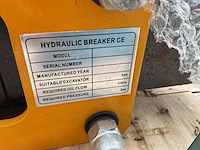 Vicsec sb05 hydraulische breekhamer voorzetapparatuur - afbeelding 10 van  10