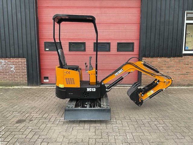Vicsec vc13 geel minigraafmachine - afbeelding 6 van  20
