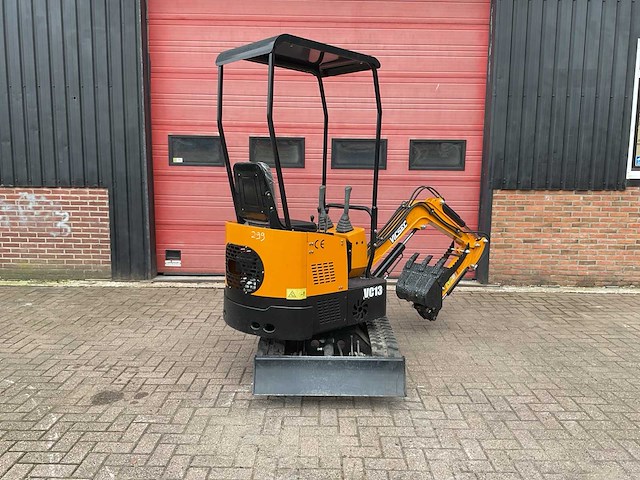 Vicsec vc13 geel minigraafmachine - afbeelding 7 van  20