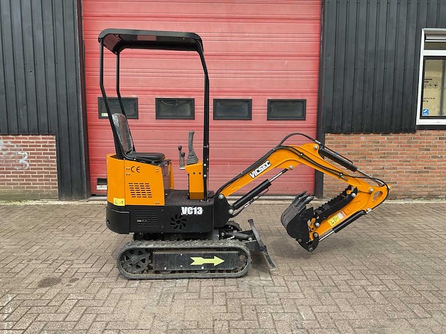 Vicsec vc13 geel minigraafmachine - afbeelding 11 van  20