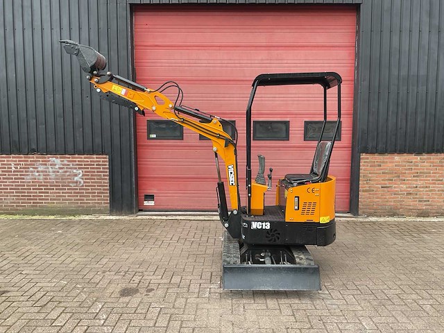 Vicsec vc13 geel minigraafmachine - afbeelding 12 van  20