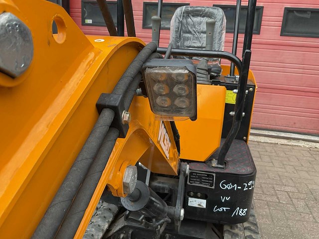 Vicsec vc13 geel minigraafmachine - afbeelding 16 van  20