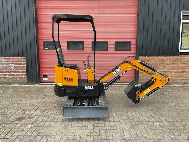 Vicsec vc13 geel minigraafmachine - afbeelding 14 van  20