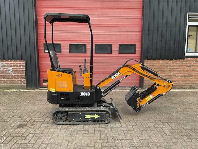 Vicsec vc13 geel minigraafmachine - afbeelding 6 van  20