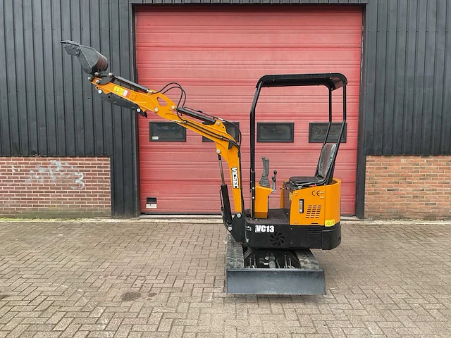 Vicsec vc13 geel minigraafmachine - afbeelding 17 van  20