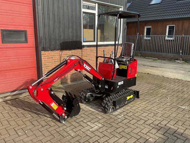 Vicsec vc13 rood minigraafmachine - afbeelding 13 van  19