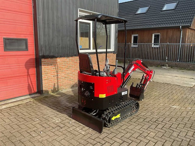 Vicsec vc13 rood minigraafmachine - afbeelding 13 van  19