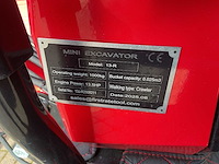 Vicsec vc13 rood minigraafmachine - afbeelding 8 van  13