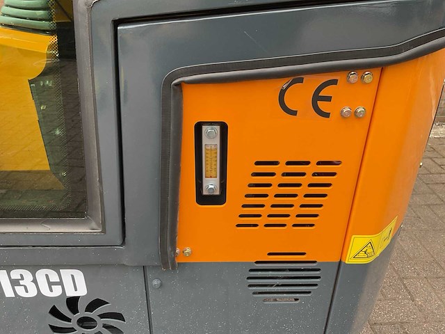 Vicsec vc13cd geel minigraafmachine - afbeelding 6 van  11