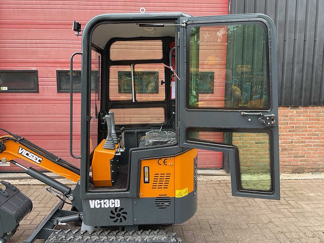 Vicsec vc13cd geel minigraafmachine - afbeelding 14 van  15