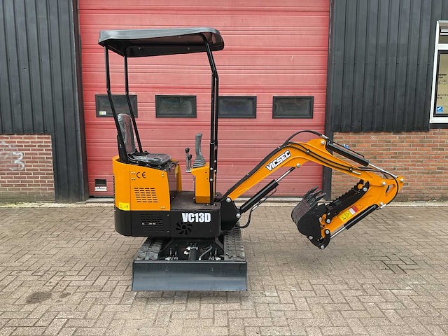 Vicsec vc13d geel minigraafmachine - afbeelding 3 van  18