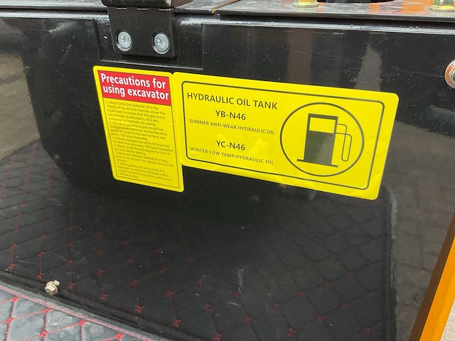 Vicsec vc13d geel minigraafmachine - afbeelding 12 van  18