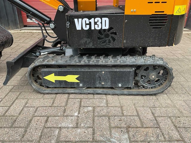 Vicsec vc13d geel minigraafmachine - afbeelding 10 van  18