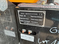 Vicsec vc13d geel minigraafmachine - afbeelding 3 van  4