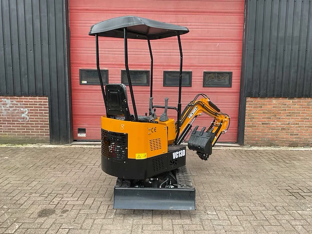 Vicsec vc13d geel minigraafmachine - afbeelding 4 van  22